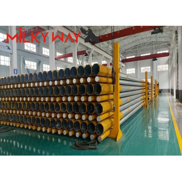 Buy 16m transmission line steel pole tower & Power Transmission Poles at wholesale prices