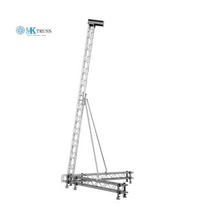 9M Speaker Tower System with Aluminum Stage Truss and 6082-T6 Light Truss