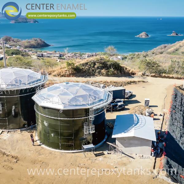 Aluminum Geodesic Dome for Wastewater Holding Tanks: A Reliable Cover that