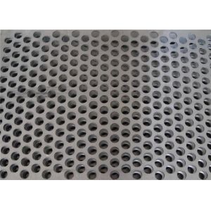 Honeycomb Punching Perforated Wire Mesh 4.0mm Thickness