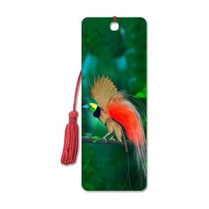 PET Material 3D Animal Bookmarks 3D Lenticular Bookmark CMYK Printing