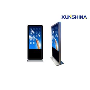 LCD Advertising 49 Digital Signage Totem Touch Screen 300Nits Brightness