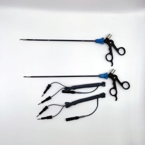 330mm Length Surgical Medical Laparoscopy Laparoscopic Electrosurgical Bipolar
