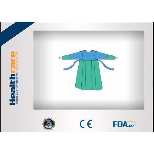 Buy 35g 45g Urology Disposable Surgical Gowns With EO Sterile at wholesale prices