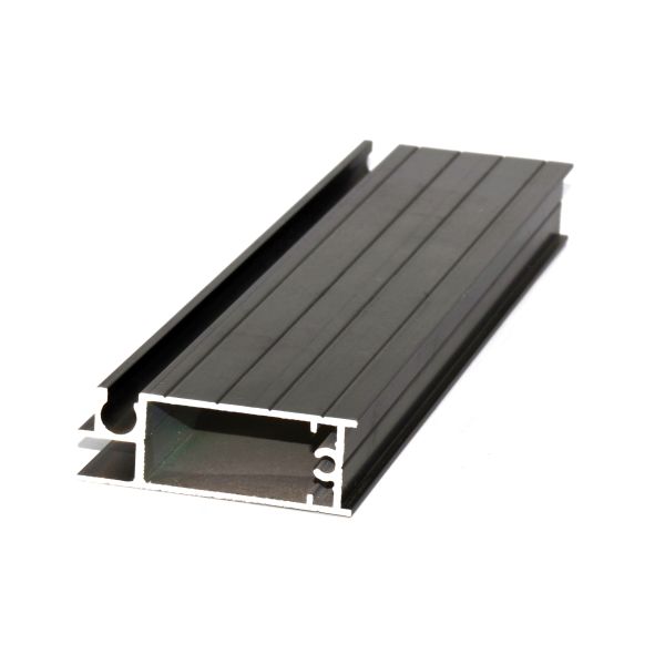 Buy H Shape Anodized Bronze Black Sliding Window Aluminium Profile Customized at wholesale prices