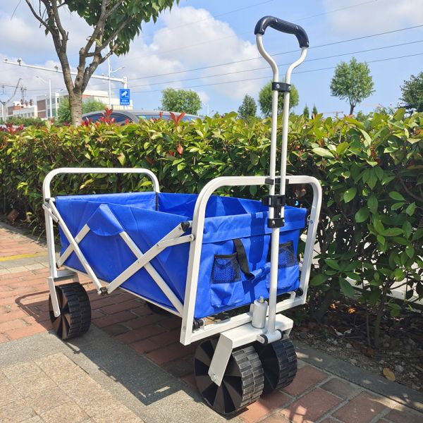 Buy Folding Stroller Wagon Collapsible Beach Trolley Fishing Cart Kids Wagon at wholesale prices