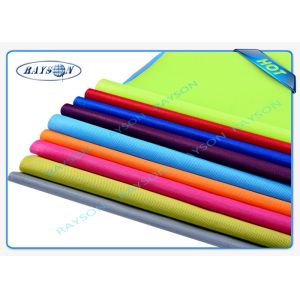 Blue Nontextile Non Woven Material For Medical Cap / Mask / Shoe / Sheet