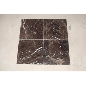 China Marble Dark Emperador Marble Tile Wholesale Chinese Polished Marble