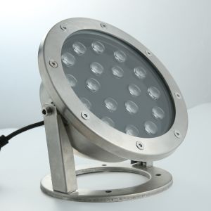 18x8W 24V Tempered Glass Rgbw Underwater Pool Lights Stainless Steel