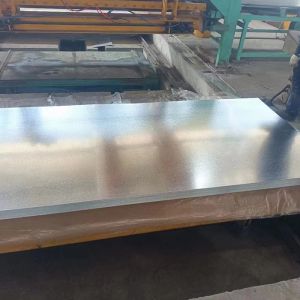 Standard Zinc Coated Steel Metal Sheets 0.12-4.0mm For Various Applications