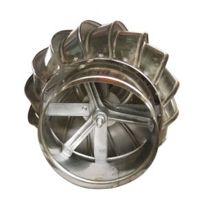 Non Power Wind Turbine Ventilator Fan for Cycle Ventilation on Roof Fan Mounting