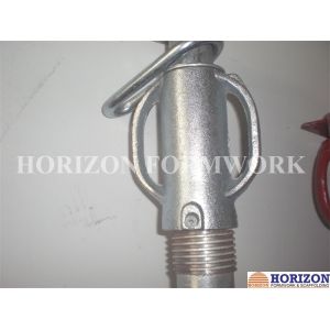 Height Up To 5 Meter Scaffolding Steel Prop Jack With Cast Iron Sleeve Nut