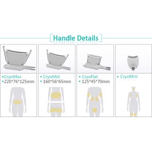 2018 no-surgury salon use newest cool tech fat freezing machine for cellulite