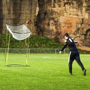 Throwing Net Target Practice Aid Football Fade Trainer Quarterback Drop