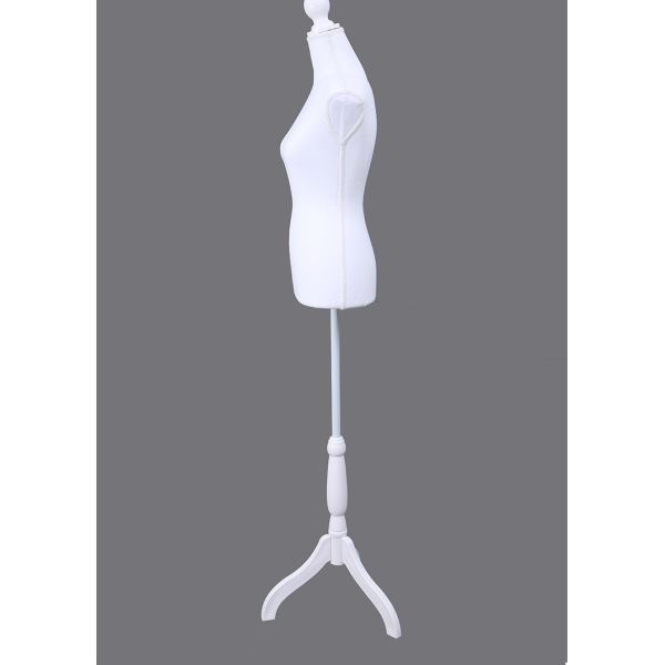 Factory direct sales foam cloth female model clothing display props bust printed linen cloth pin-inserable cloth