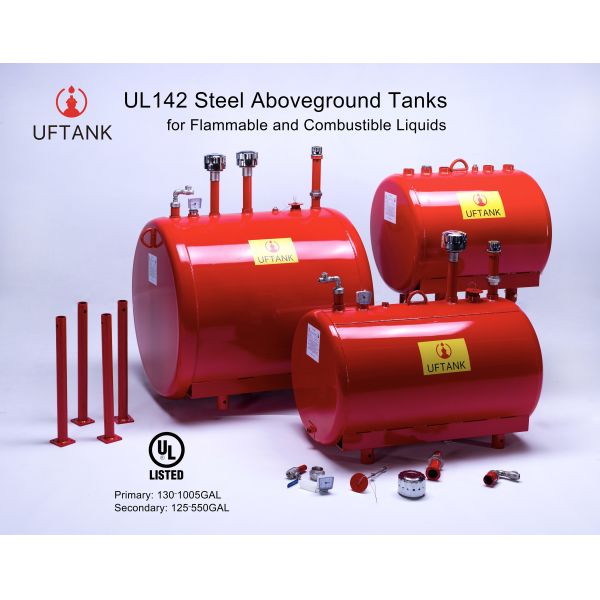 UL 142 Steel Aboveground Diesel Fuel Tanks For Flammable Combustible Liquids