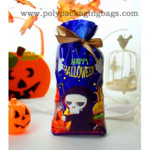 Waterproof Cartoon Ghost Halloween PE Drawstring Gift Bag