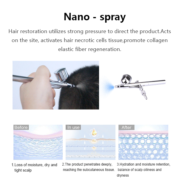 Compact Head Relax Scalp Care Machine 80W Hair Loss Treatment Machine