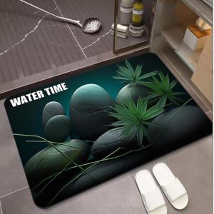 Expansion Air Stone Bathroom Floor Mat Cartoon Pebble Diatom Mud Floor Mat