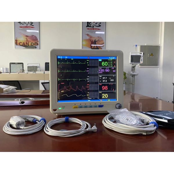 Buy Portable Multi Parameter Patient Monitor With ECG SPO2 NIBP And Temp Measurement at wholesale prices