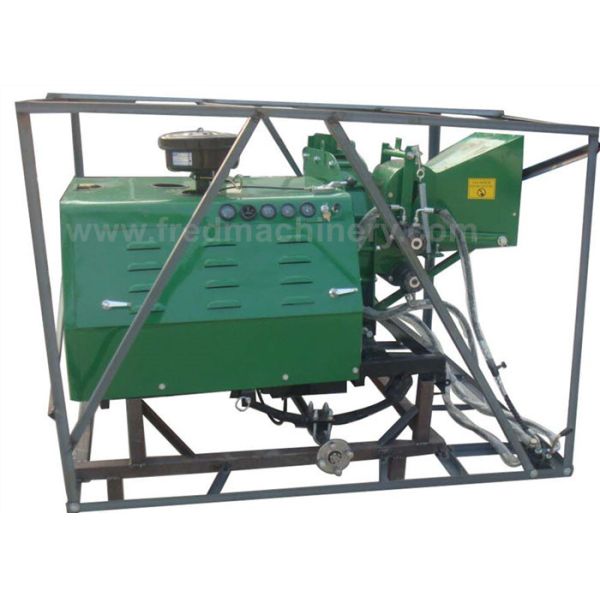 Buy Diesel Engine Hydraulic Wood Chipper 40HP Power With Double Rollers at wholesale prices