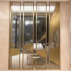 China Metal frame wall panel hanging decoration room divider on sale