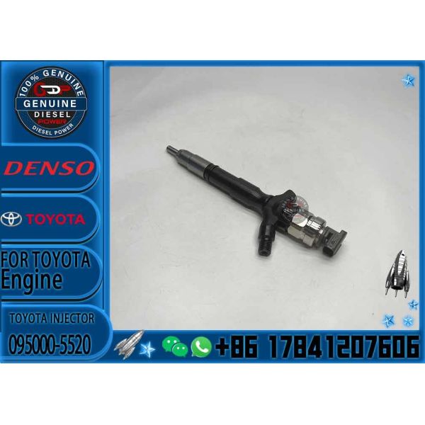 diesel fuel injector 095000-5520 095000-6190 095000-7380 095000-7390 095000-8740 23670-0L010 For TOYOTA