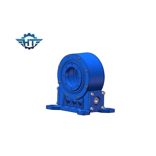 Buy VE5 Small Backlash Worm Gear Slew Drive With Electric Motor For Horizontal Single Axis Solar Trackers at wholesale prices