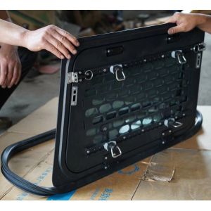 Black Overland Camper Gullwing Window For G-CLASS W463