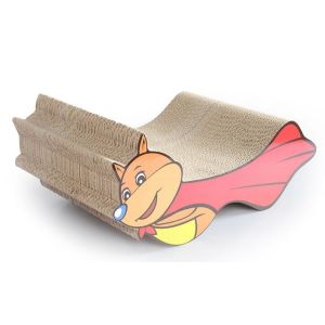 Environmental Safety Cat Scratch Lounge , Corrugated Cardboard Cat Scratch Sofa