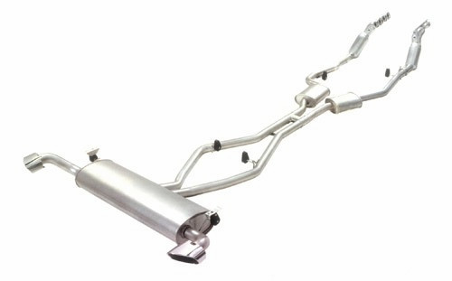 AWAC SA1D Automobile Welded Steel Exhaust Pipe Aluminized Round Shape
