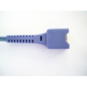 Soft Rubber Reusable Finger Clip Spo2 Sensor With DB9 9Pin / SK 14Pin Connector