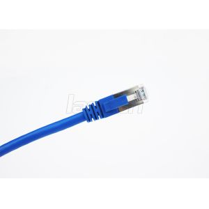 LSZH Jacket Al Foil HDPE 24awg Cat5e Patch Cord
