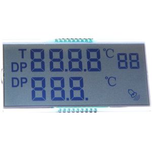 Quality Customized PIN Connector Vehicle HTN Lcd Segment Display for sale
