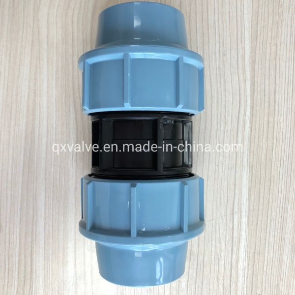 Buy PP Compression Fitting for Irrigation Pipe 16mm to 110mm 1/2" to 4" Direct Connection at wholesale prices