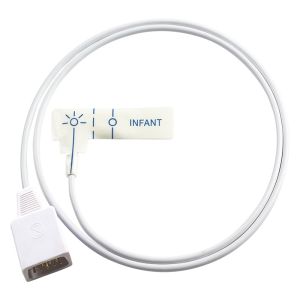Datex Disposable Adult SpO2 Sensor White Foam Neonate SpO2 Sensor