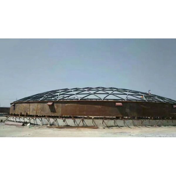 Buy Aluminum Geodesic Dome Roofs Internal Floating Roof Seal for Storage Tank at wholesale prices