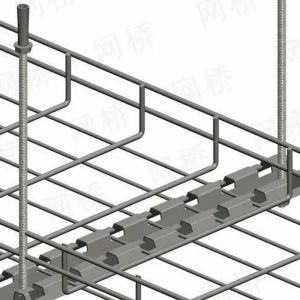 ISO9001 Stainless Steel Wire Cable Tray Powder Coated / Electro Galvanized