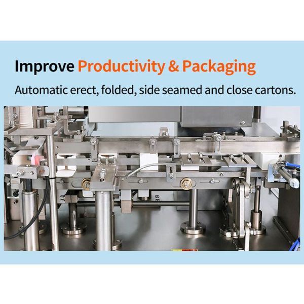 High Speed Automatic Cartoning Machine For Pharmaceutical Packaging