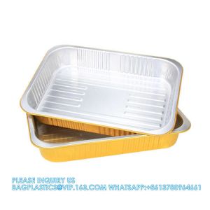 2200ml/4.85LB, Sturdy Aluminum Foil Pans With Lids For Cooking, Baking,