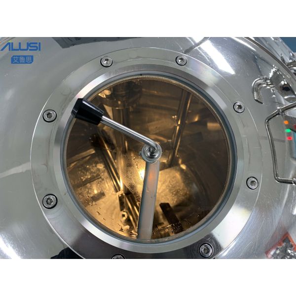 500L Hydraulic Lifting Vacuum Emulsifying Mixer Homogenizing Pharmaceutical Machine