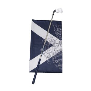 Custom Sublimation Printed Microfiber Weave Golf Club Clip Hanging Loop Soft Hand Towel Waffle Golf Towel