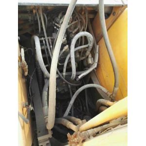 used hyundai 150wd-9 wheel excavator