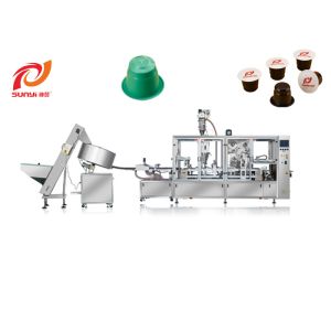 Quality SUNYI 6000pcs/Hour Coffee Capsule Filling Sealing Machine for sale