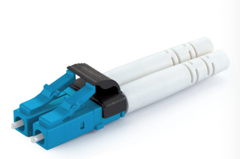 Mini LC Duplex Fiber Optic Connector 5.25mm Pitch Easy Assembly Compact Design