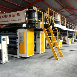 ISO9001 3 Ply Automatic Corrugated Box Plant