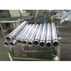China 40Cr, 42CrMo4 Hollow Metal Rod , Hard Chrome Quenched / Tempered Rod For Hydraulic Cylinder on sale