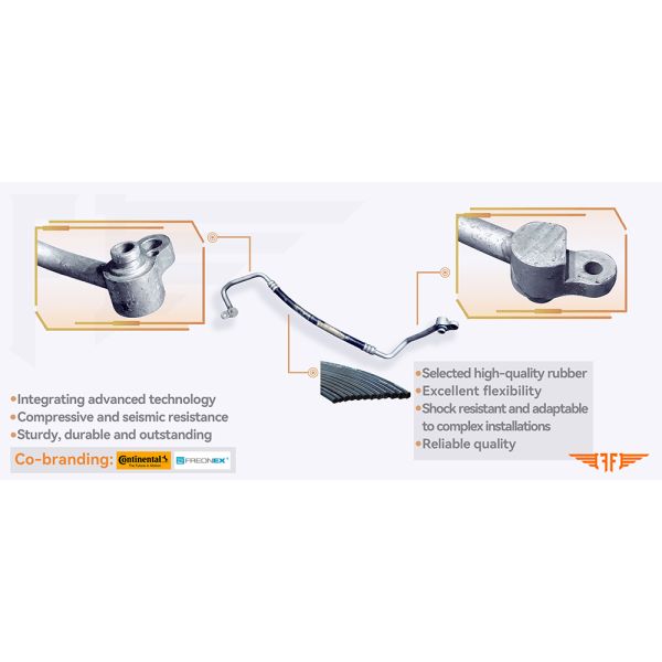 Discharge AC Pipe OEM 97762-4X000 Hyundai Kia K2 1.4 1.6L 11-13