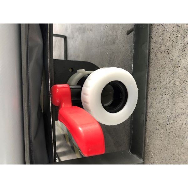 Grey Recycled PVC Liquid Jumbo Bag Stainless Steel Pallet Available 1 Ton / 1000L