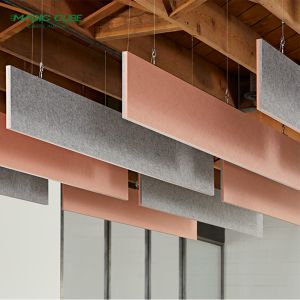 12mm Thickness 100% Polyester Fiber Acoustic Panel For Wall And Ceiling